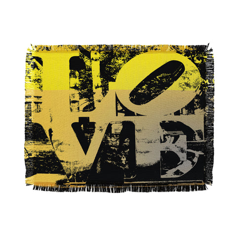 Amy Smith Philadelphia Love Throw Blanket
