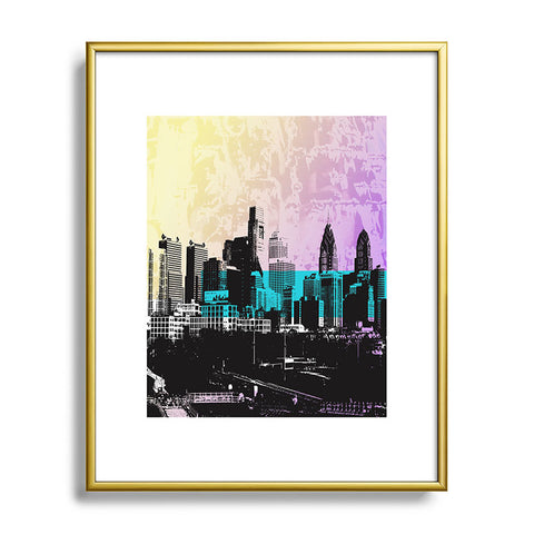 Amy Smith Philadelphia Metal Framed Art Print