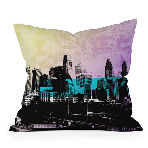 Amy Smith Philadelphia Throw Pillow