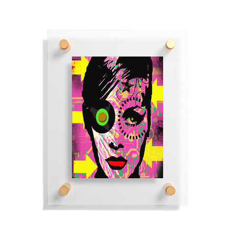 Amy Smith Pink 1 Floating Acrylic Print