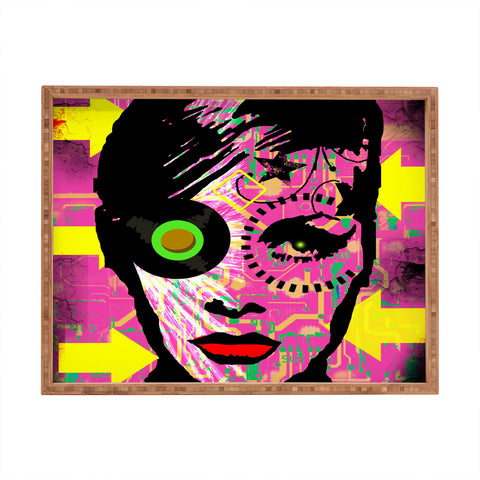 Amy Smith Pink 1 Rectangular Tray