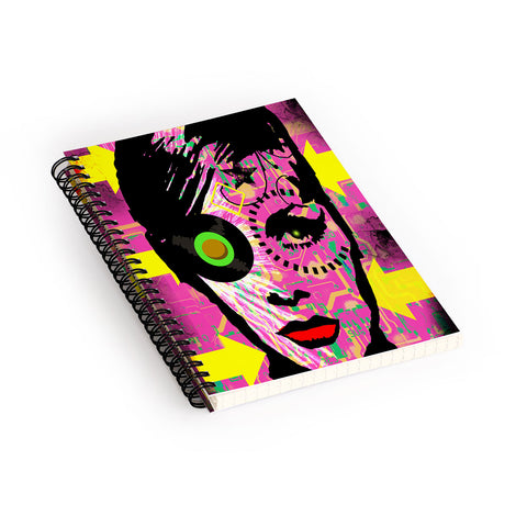 Amy Smith Pink 1 Spiral Notebook