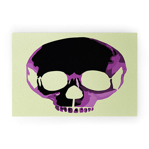 Amy Smith Pink Skull 1 Welcome Mat