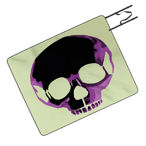 Amy Smith Pink Skull 1 Picnic Blanket