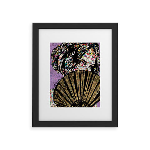 Amy Smith Playing Coy Framed Art Print