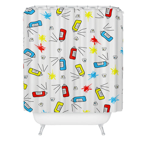 Amy Smith PSST Shower Curtain