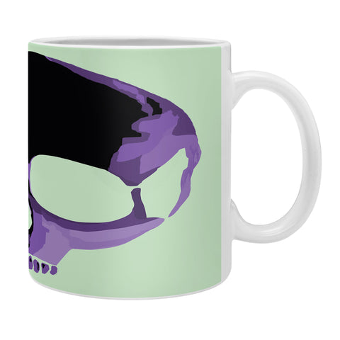 Amy Smith Purple Skull 1 Coffee Mug