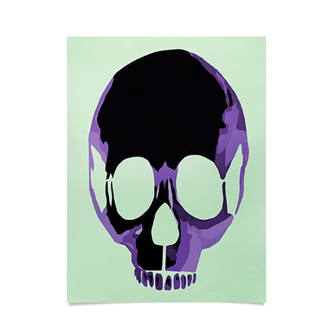 Amy Smith Purple Skull 1 Poster