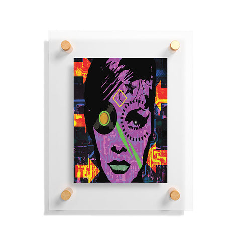 Amy Smith Purple Trial Floating Acrylic Print