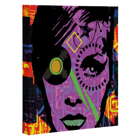 Amy Smith Purple Trial Art Canvas