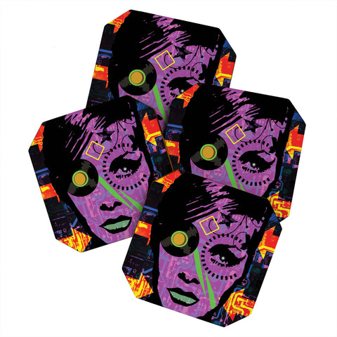 Amy Smith Purple Trial Coaster Set