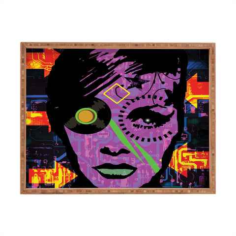 Amy Smith Purple Trial Rectangular Tray