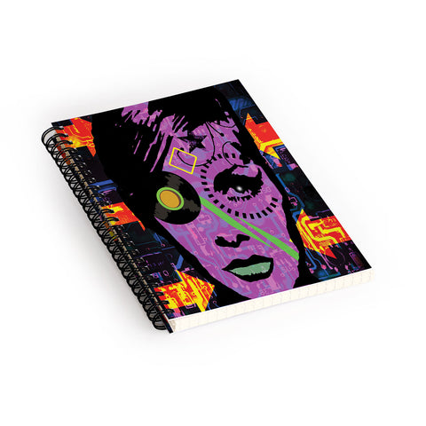 Amy Smith Purple Trial Spiral Notebook