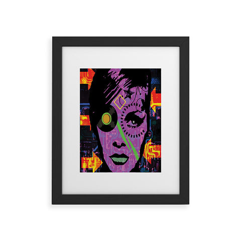 Amy Smith Purple Trial Framed Art Print
