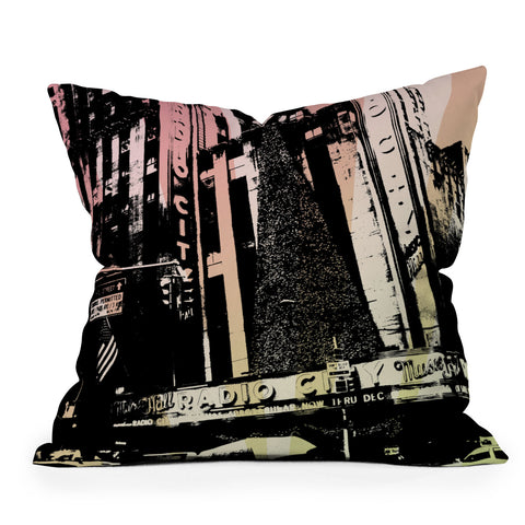 Amy Smith Radio City Music Hall Throw Pillow