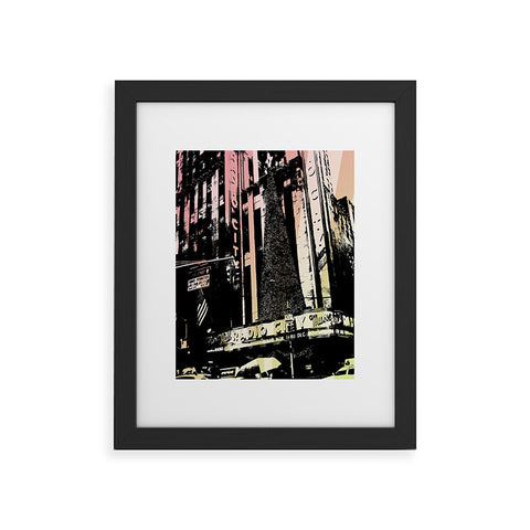 Amy Smith Radio City Music Hall Framed Art Print