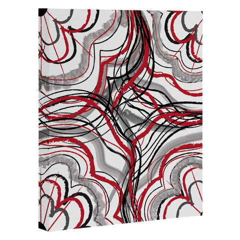 Amy Smith Red 1 Art Canvas