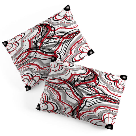 Amy Smith Red 1 Pillow Shams