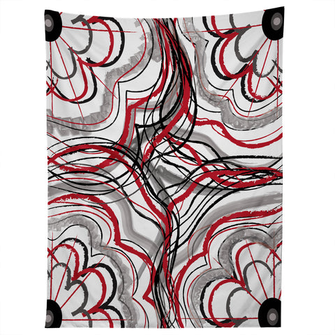 Amy Smith Red 1 Tapestry