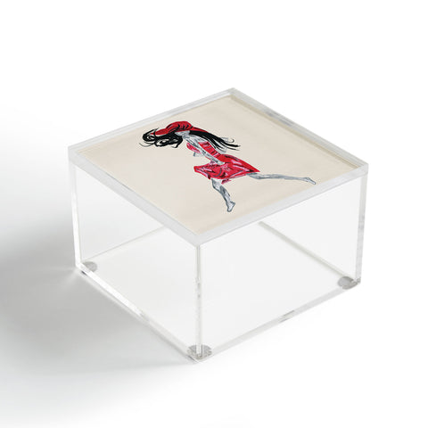 Amy Smith Red Dress Acrylic Box