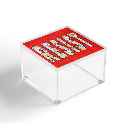 Amy Smith RESIST Acrylic Box
