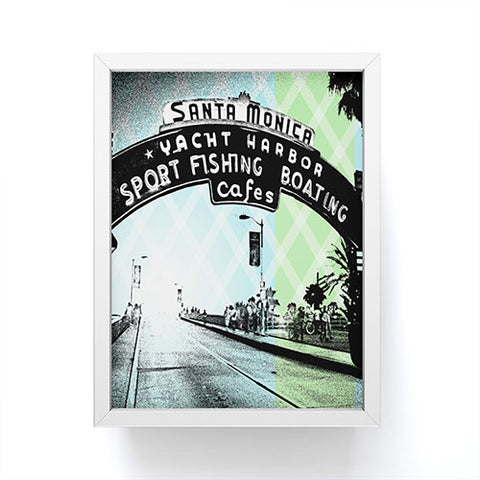 Amy Smith Santa Monica California Framed Mini Art Print