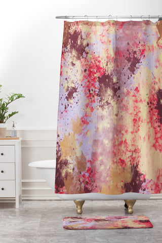 Amy Smith Sweet Grunge Shower Curtain And Mat