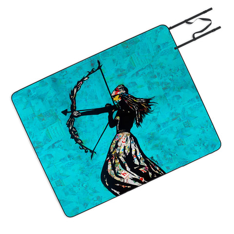 Amy Smith The Archer Picnic Blanket