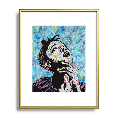 Amy Smith The Thinker Metal Framed Art Print