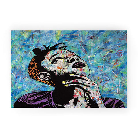 Amy Smith The Thinker Welcome Mat