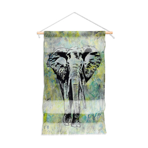 Amy Smith The Tough Elephant Wall Hanging Portrait