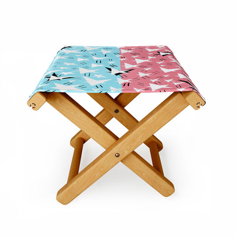 Amy Smith They Come In All Sizes Folding Stool