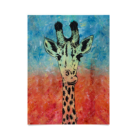 Amy Smith Universal Giraffe Poster