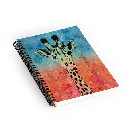 Amy Smith Universal Giraffe Spiral Notebook
