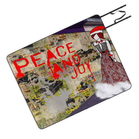 Amy Smith Urban Holiday Picnic Blanket