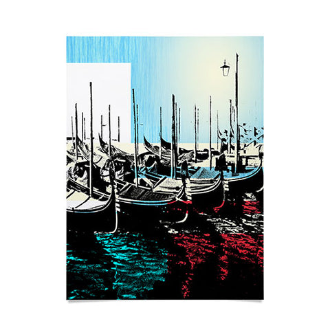 Amy Smith Venice Gondolas Poster