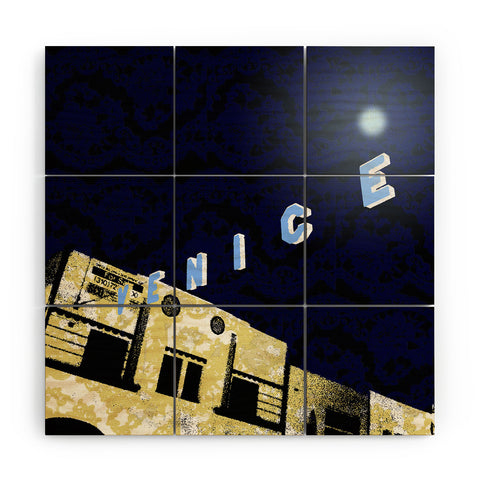 Amy Smith Venice Wood Wall Mural