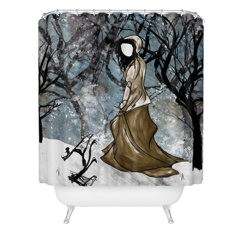 Amy Smith Winter 1 Shower Curtain