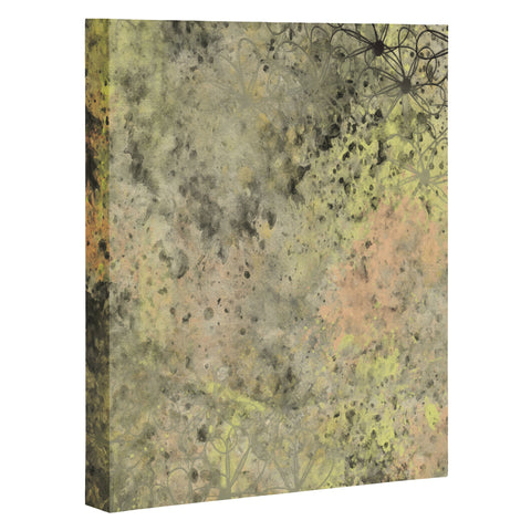 Amy Smith Yellow Light Floral Art Canvas