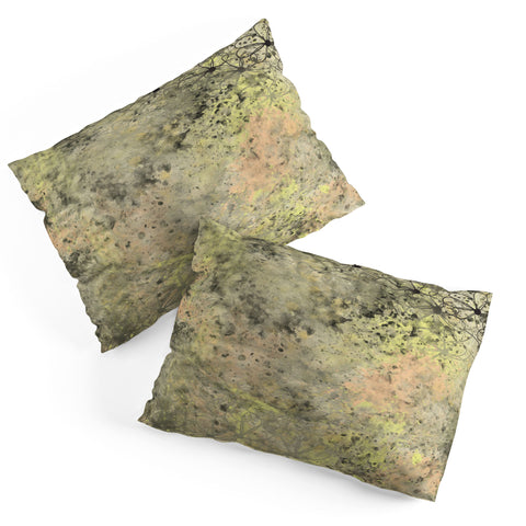 Amy Smith Yellow Light Floral Pillow Shams