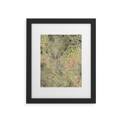 Amy Smith Yellow Light Floral Framed Art Print