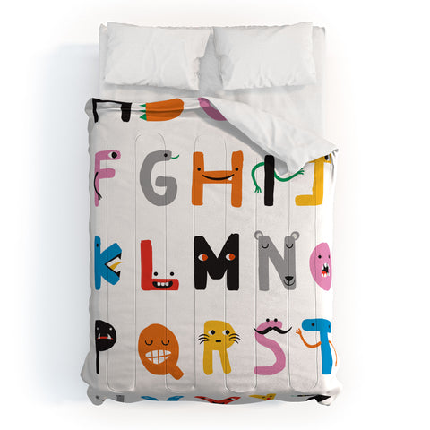 Ana Carvalho ABC The Monster Alphabet Comforter