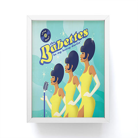 Anderson Design Group 1960s Babettes Framed Mini Art Print