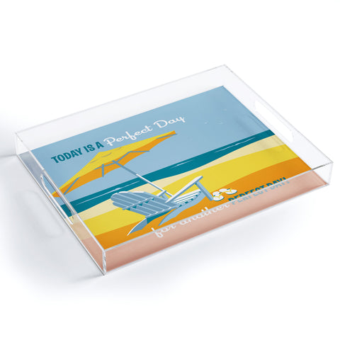 Anderson Design Group Another Perfect Day Acrylic Tray