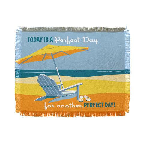 Anderson Design Group Another Perfect Day Throw Blanket