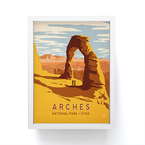 Anderson Design Group Arches Framed Mini Art Print