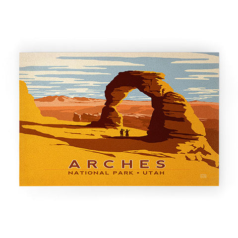 Anderson Design Group Arches Welcome Mat