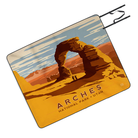 Anderson Design Group Arches Picnic Blanket
