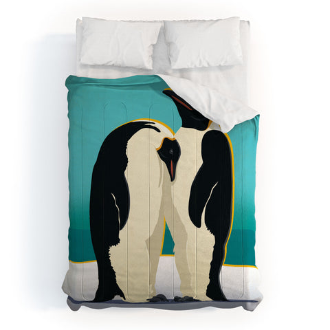 Anderson Design Group Arctic Penguins Comforter