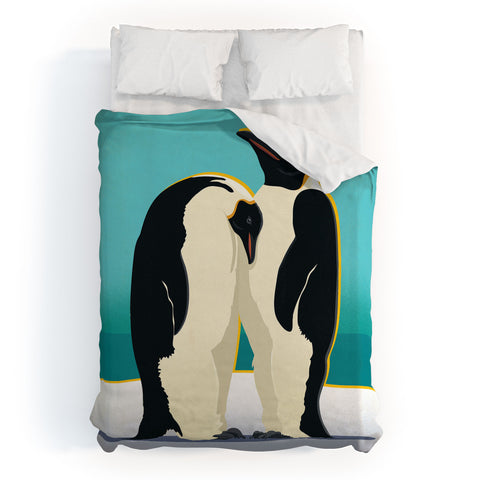 Anderson Design Group Arctic Penguins Duvet Cover